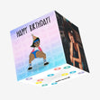 Twerk Happy Birthday Confetti-exploding Greetings Card