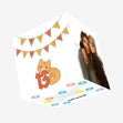 Birthday Cat 13 Confetti-exploding Greetings Card