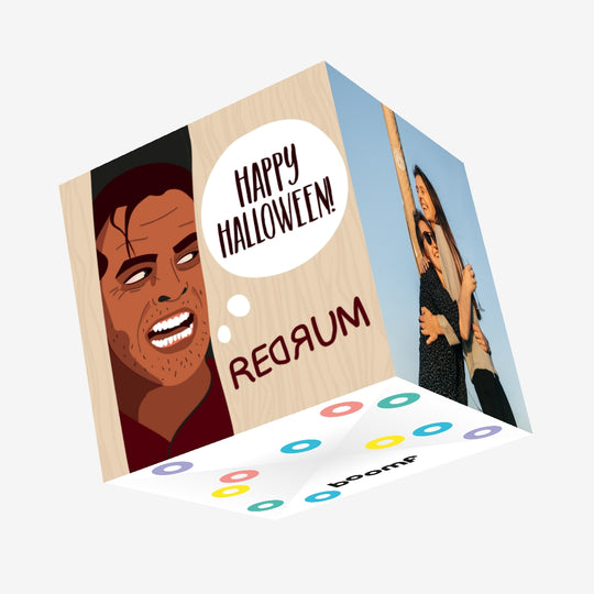 Happy Halloween The Shining Movie Confetti-exploding Greetings Card