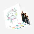 Happy Birthday Floral Wreath Confetti-exploding Greetings Card