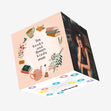 Tea, Books And Flowers Kinda Mum Mother's Day Confetti-exploding Greetings Card