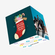 Hope Your Christmas Doesn't Sock Confetti-exploding Greetings Card