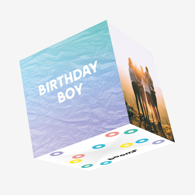 Birthday Boy Confetti-exploding Greetings Card