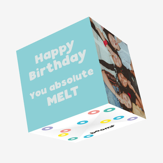 Happy Birthday You Melt Confetti-exploding Greetings Card