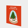 Sausage Dogs Dachshund Christmas Tree Card