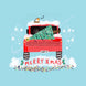 Merry Xmas Pickup Truck Card