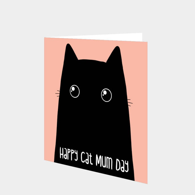 Happy Cat Mum Day Card