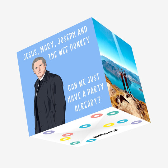 Can We Just Have A Party Already Confetti-exploding Greetings Card