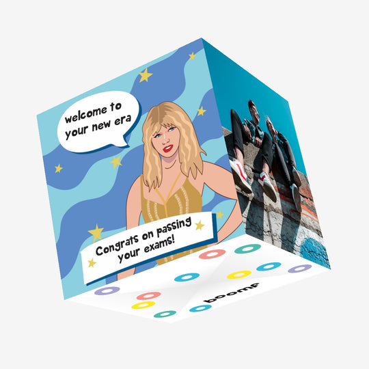 Taylor Swift Exams Congratulations Confetti-exploding Greetings Card