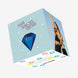 Sapphire September Birthday Confetti-exploding Greetings Card