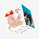 Happy Valentine's Day Adorable Bunny Confetti-exploding Greetings Card