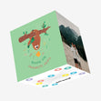You're My Favourite Sloth Green Confetti-exploding Greetings Card