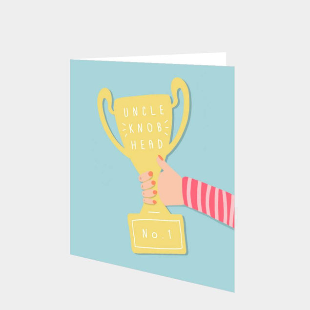 Uncle Knob Head Birthday Card