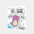 Get Well Bird Card