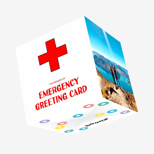 Emergency Confetti-exploding Greetings Card