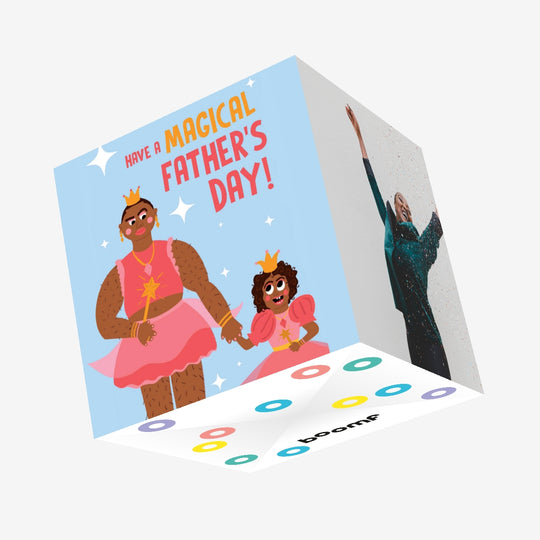 Have A Magical Father's Day Confetti-exploding Greetings Card
