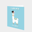 Llama Mia Graduation Card