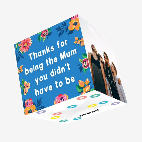 You Didn't Have To Be Confetti-exploding Greetings Card
