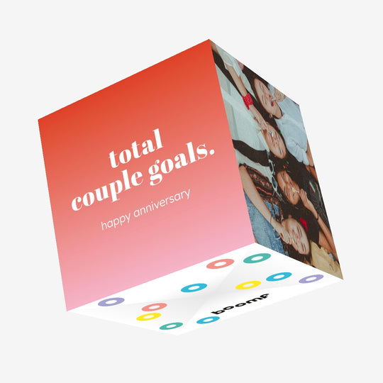 Couple Goals Confetti-exploding Greetings Card