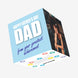 Happy Father's Day DAD Confetti-exploding Greetings Card