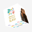 Congrats You Filthy Slag Confetti-exploding Greetings Card