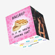 Hallou? Confetti-exploding Greetings Card