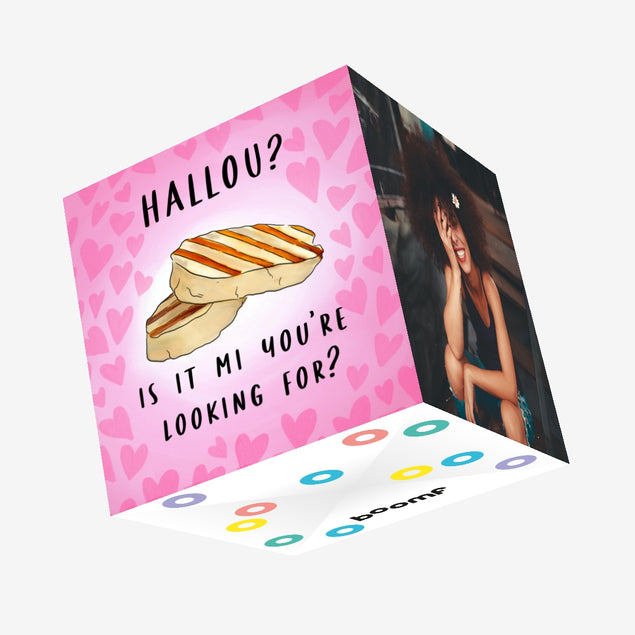 Hallou? Confetti-exploding Greetings Card