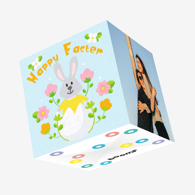 Happy Faster Confetti-exploding Greetings Card