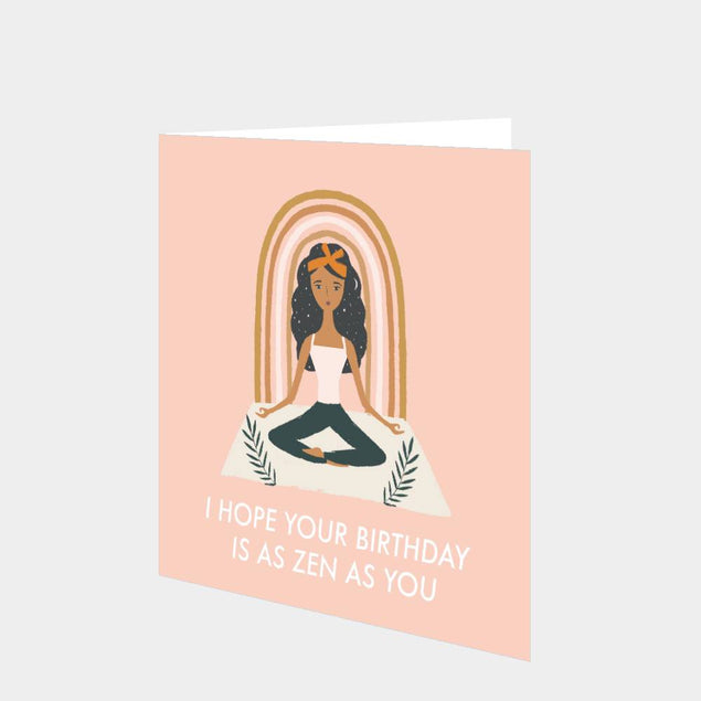 Zen Birthday Card