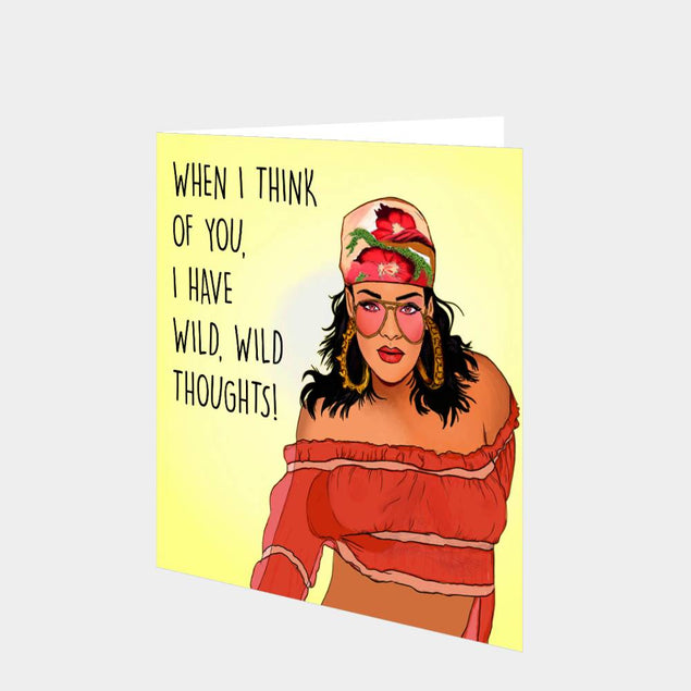 Wild, Wild Thoughts Card
