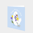 Happy Mother's Day Swan Card