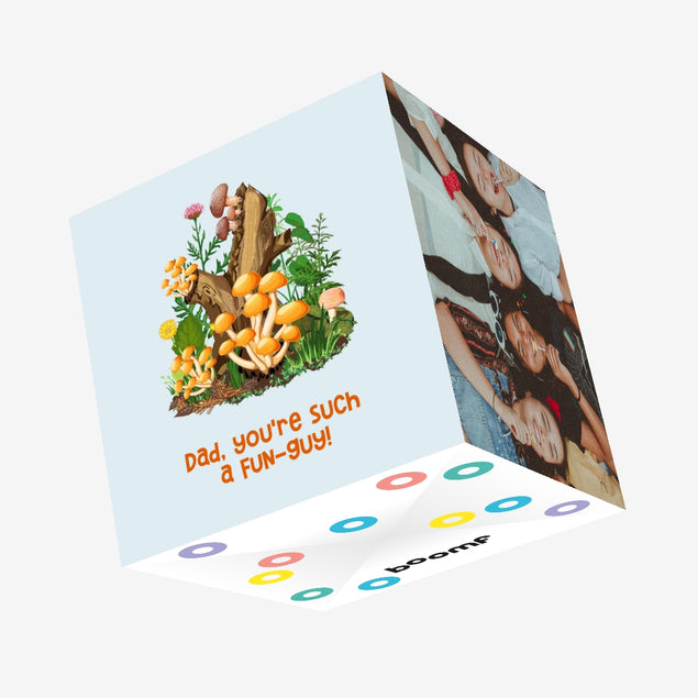 Dad, You're Such A Fun-guy Father's Day Confetti-exploding Greetings Card