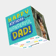 Wonderful Dad Birthday Card 3D Cube Card