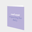 Cool Aunt Card