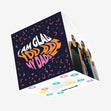 I Am Glad You Are My Dads Confetti-exploding Greetings Card