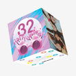 Happy 32nd Birthday Cupcake Glasses Confetti-exploding Greetings Card
