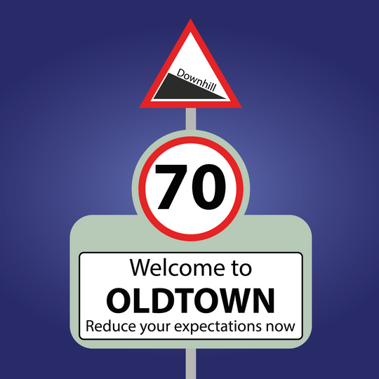 Welcome To Oldtown 70 Card