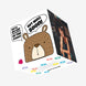 Get Well Bear Confetti-exploding Greetings Card