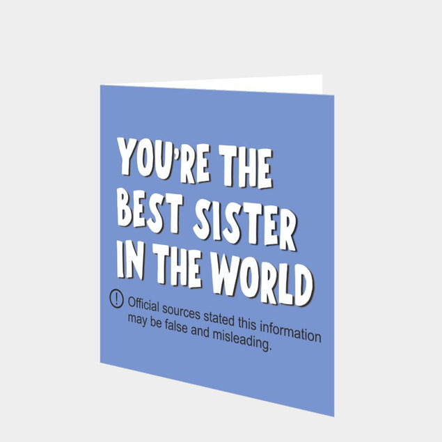 Official Sources Stated This Information May Be False And Misleading Card