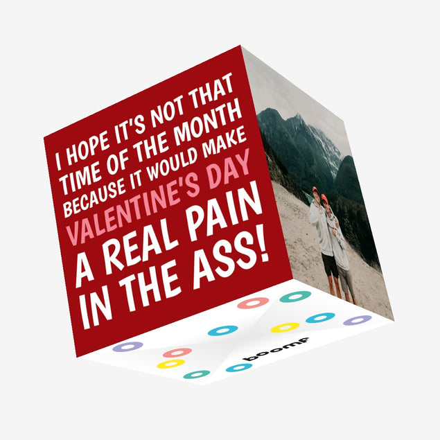 Pain In The Ass Confetti-exploding Greetings Card