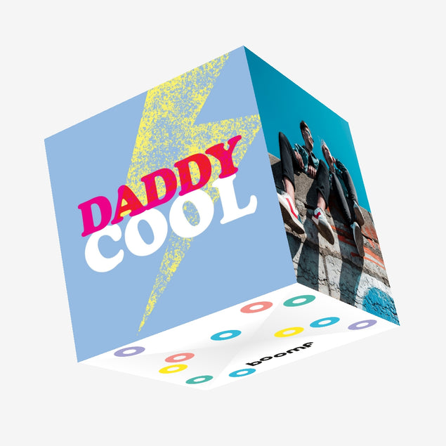 Daddy Cool Confetti-exploding Greetings Card