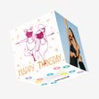 For Girls Happy Twinsday Confetti-exploding Greetings Card