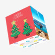 Lighten Up Christmas Confetti-exploding Greetings Card