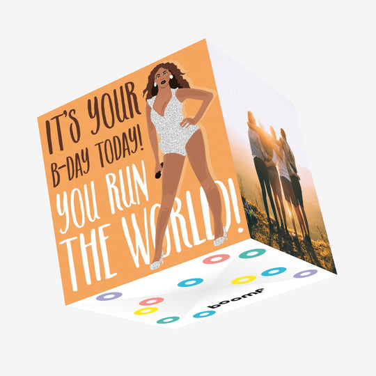 Beyonce Birthday! Confetti-exploding Greetings Card