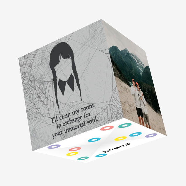 I'll Clean My Room In Exchange For Your Soul Mother's Day Confetti-exploding Greetings Card