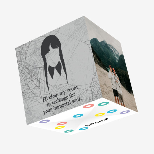 I'll Clean My Room In Exchange For Your Soul Mother's Day Confetti-exploding Greetings Card