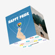 Happy Pride Heart Confetti-exploding Greetings Card