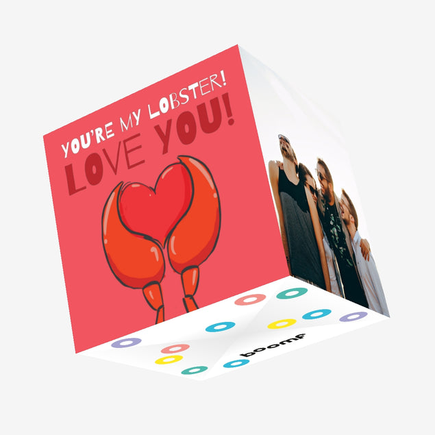 You're My Lobster Love You Valentine's Day Confetti-exploding Greetings Card