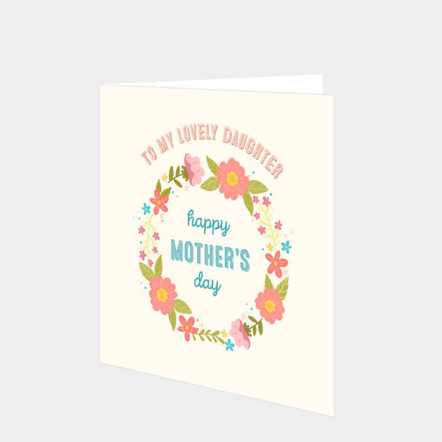 To My Lovely Daughter Card
