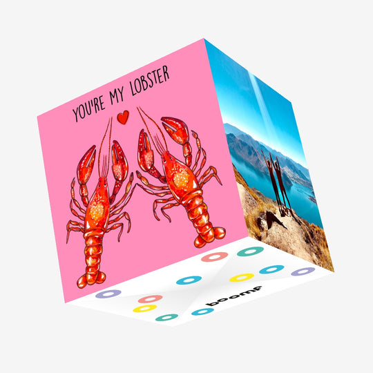 You're My Lobster Confetti-exploding Greetings Card